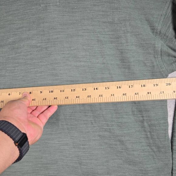 Aerie Waffle knit Long Sleeve Henley XS Sweatshirt Top - Picture 7 of 10